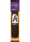 OUTRE PURPLE PACK 100% HUMAN HAIR YAKY WEAVE