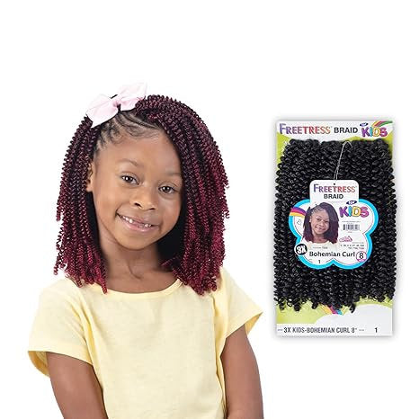 FREETRESS BRAID FOR KIDS BOHEMIAN CURL