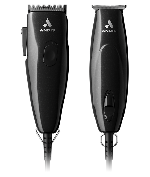 ANDIS Pivot Motor Combo Black [Clipper & Trimmer]