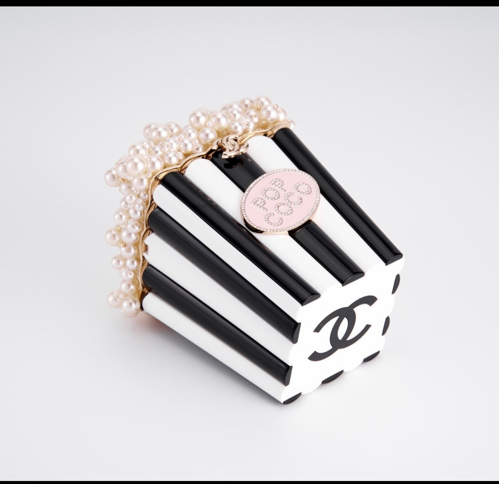🍿✨ Pearl Popcorn Statement Bag — PRE-ORDER