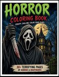 Horror Coloring Book