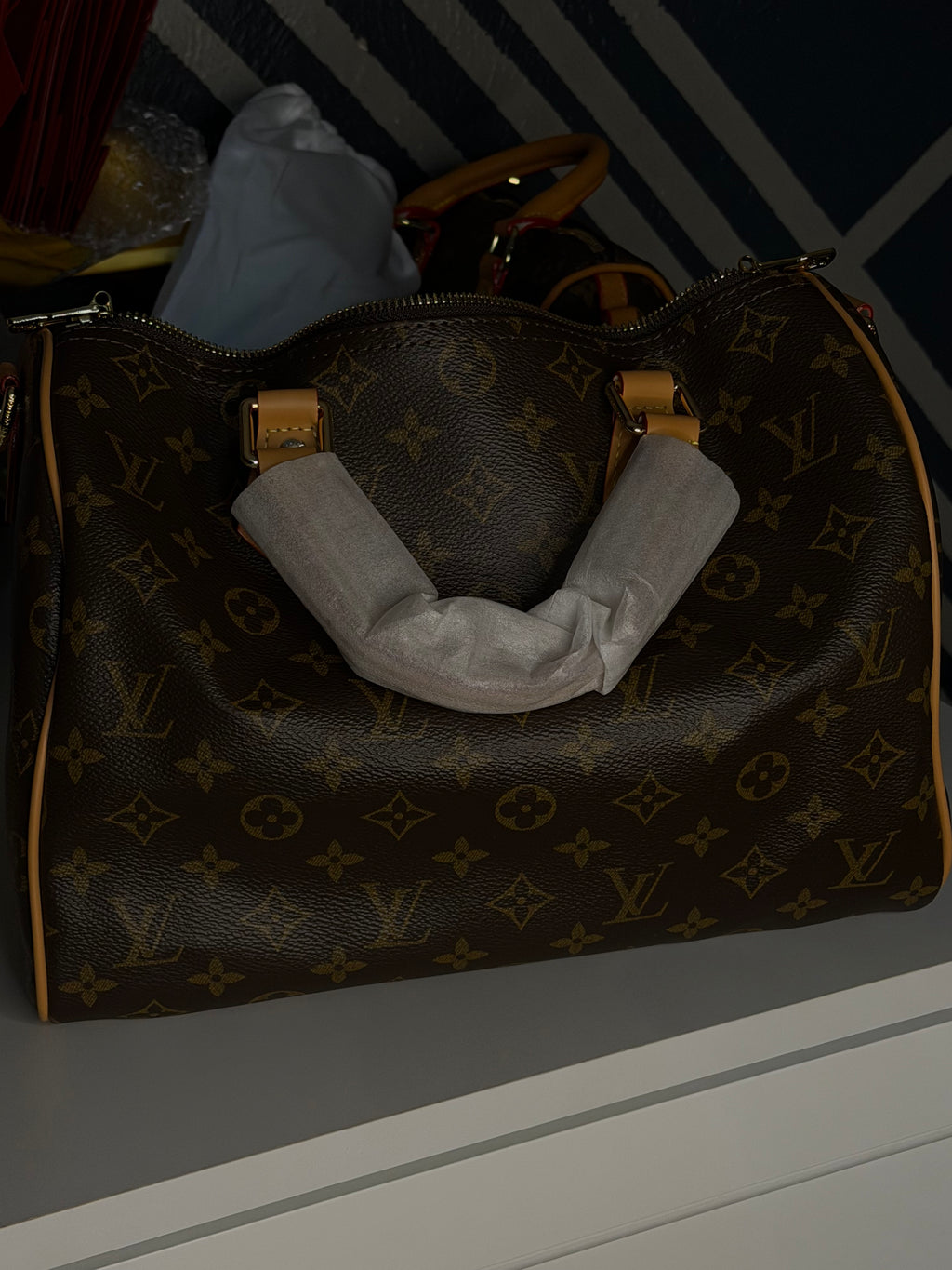 LV inspired speedy 30 brown Monogram. *Pre-Order