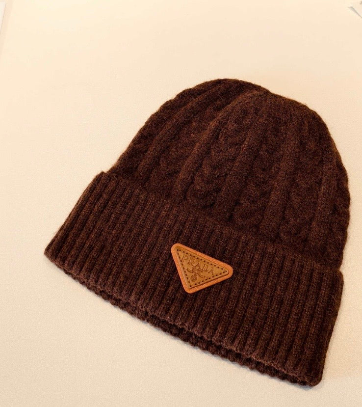 🖤 Luxury Cable-Knit Beanie Prada *Pre-Order*