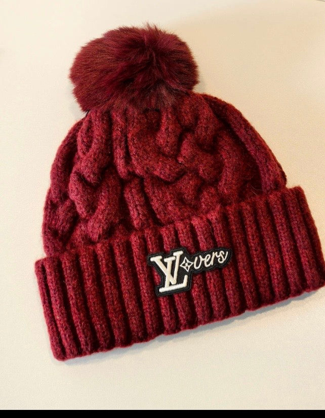 ✨ Luxe Cable-Knit Pom Beanies *Pre-Order*