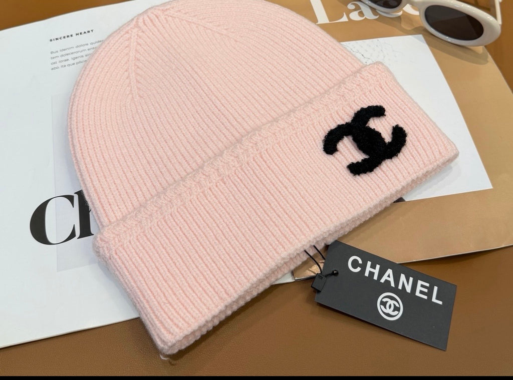 🩷 Luxe Logo Knit Beanie — PRE-ORDER