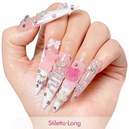 Lovful Stiletto Long Press on nails H26