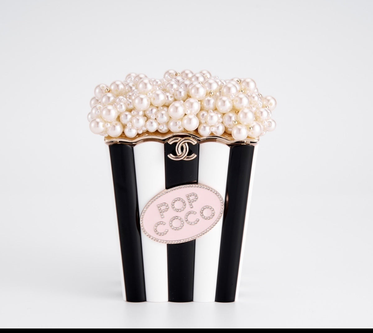 🍿✨ Pearl Popcorn Statement Bag — PRE-ORDER