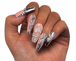 Lovful Square Regular Press on nails H308 Medium