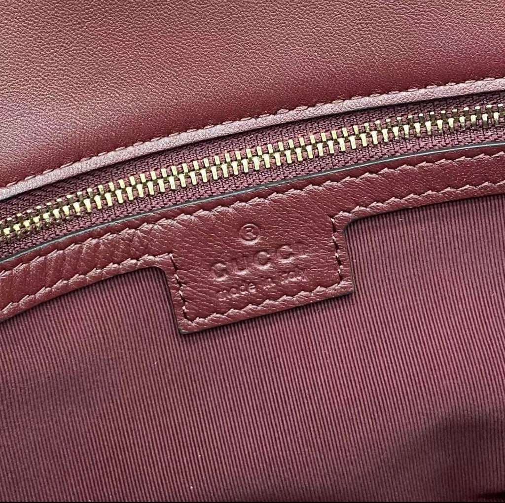🍷 Burgundy Quilted Chain Shoulder Bag *Pre-Order*