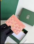 🌸 Pink Monogram-Style Card Holder *Pre-Order*