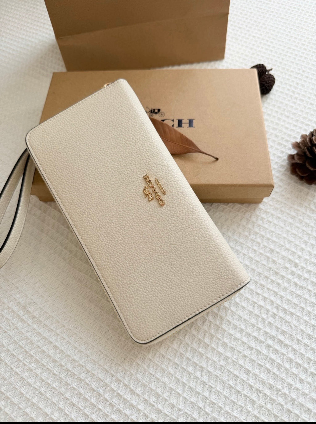 🤍 Happiness & Friends Wristlet — PRE-ORDER