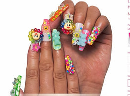 Lovful Coffin Classic Press on nails H65