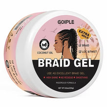 GOIPLE BRAID GEL EXTRA HOLD 8.8OZ #Strawberry