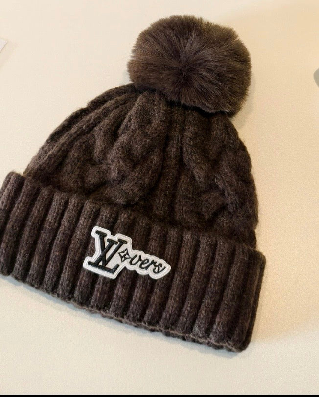 ✨ Luxe Cable-Knit Pom Beanies *Pre-Order*