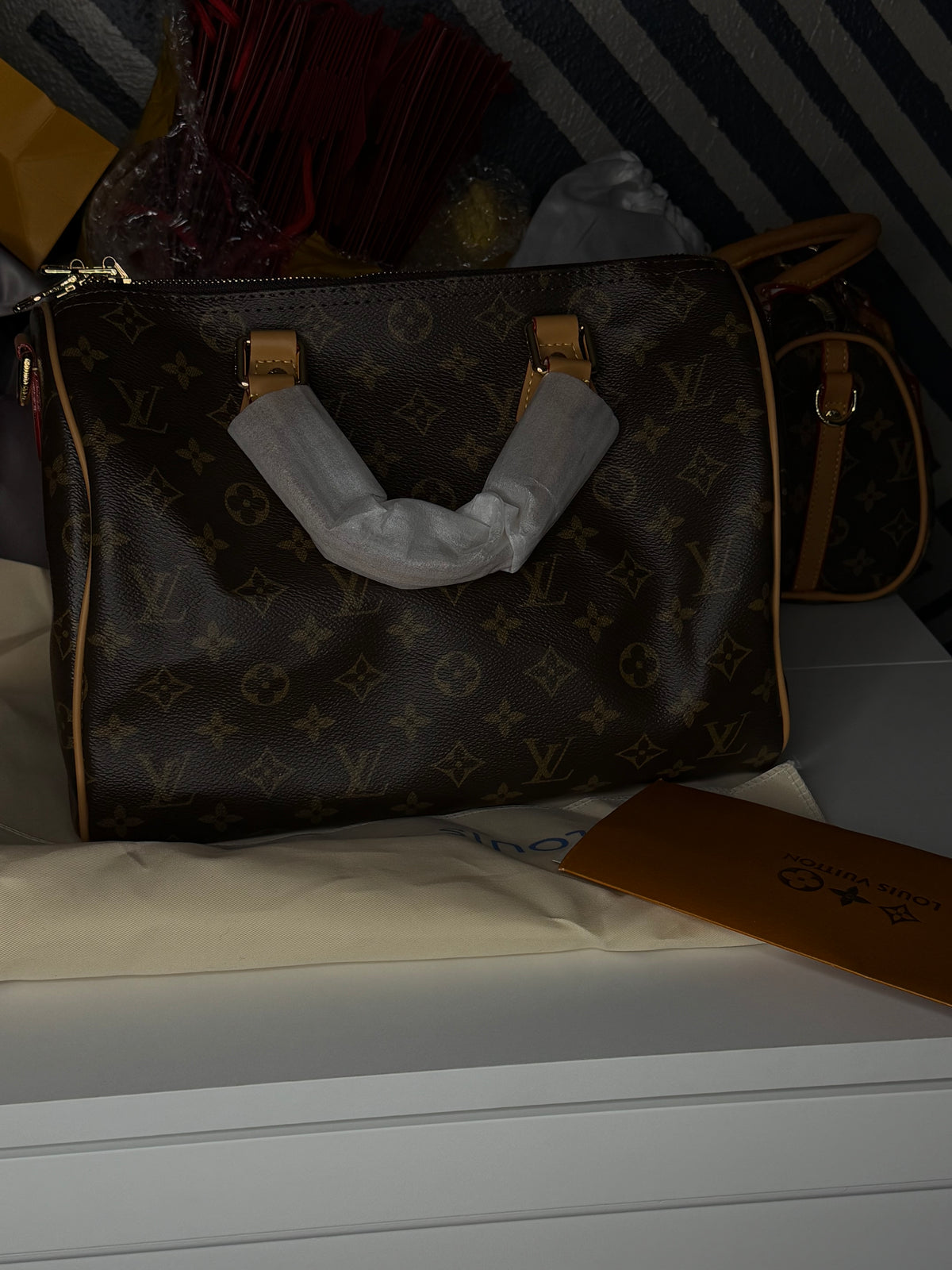LV inspired speedy 30 brown Monogram. *Pre-Order