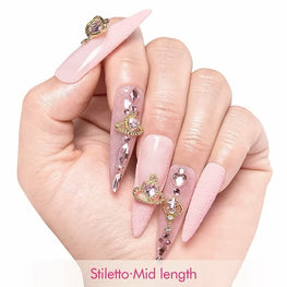Lovful Stiletto Mid Length Press on nails H229