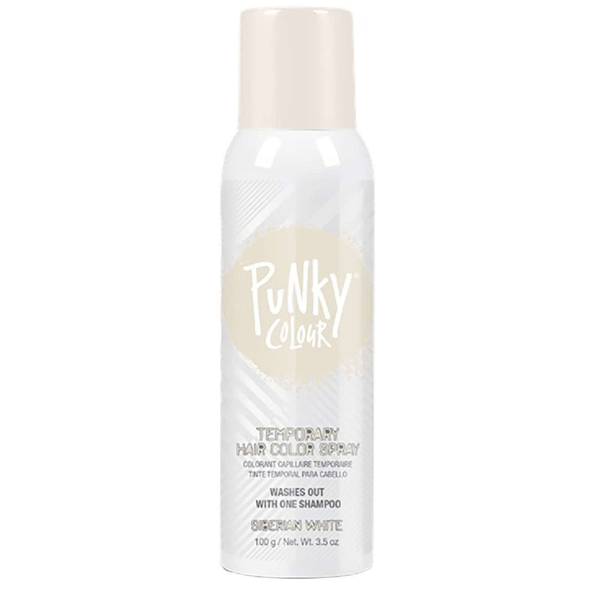 Punky Colour Temporary Color Highlight Spray Siberian White 3.5 Oz