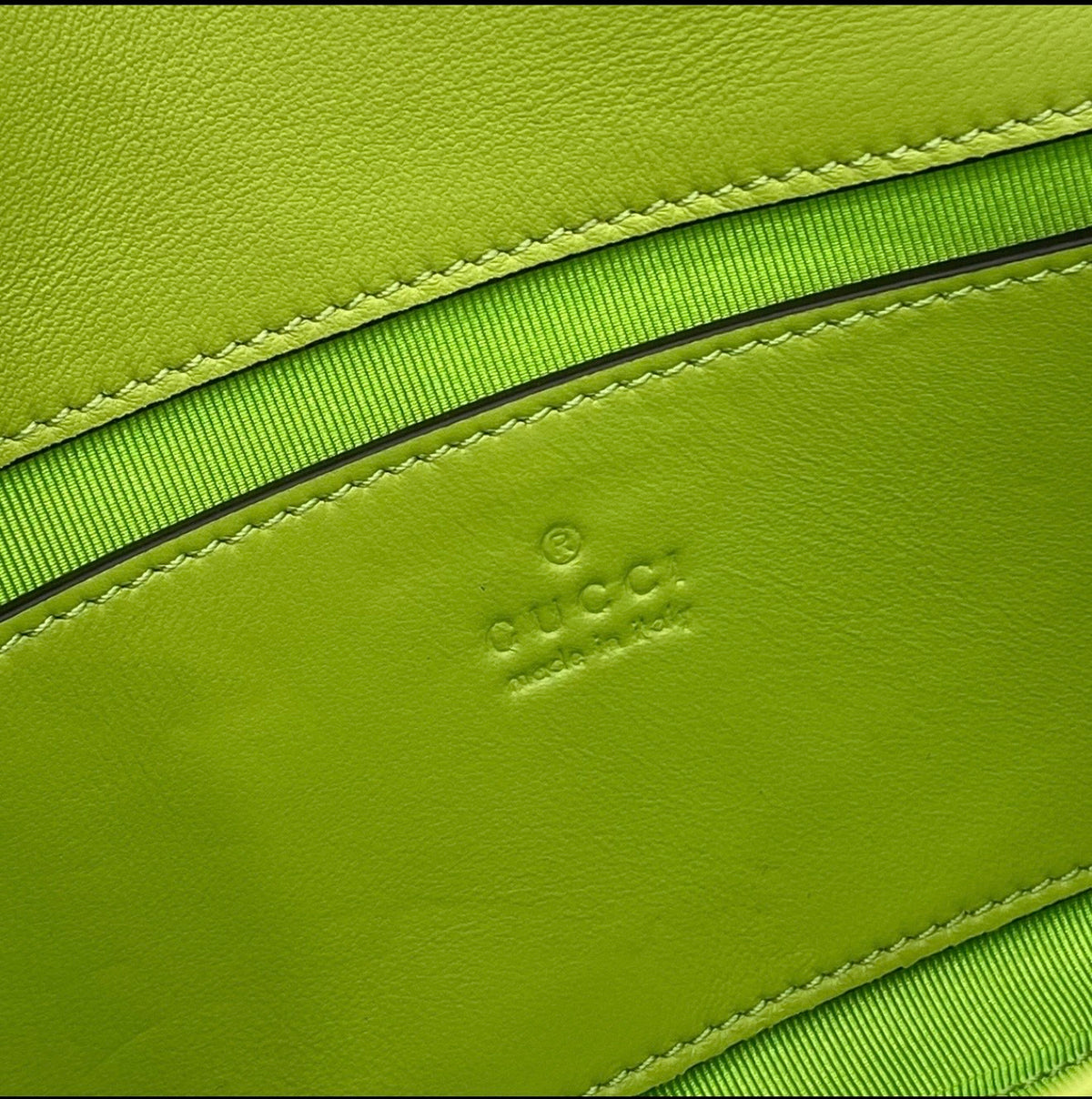 Lime Green Quilted Chain Shoulder Bag *Pre-Order*