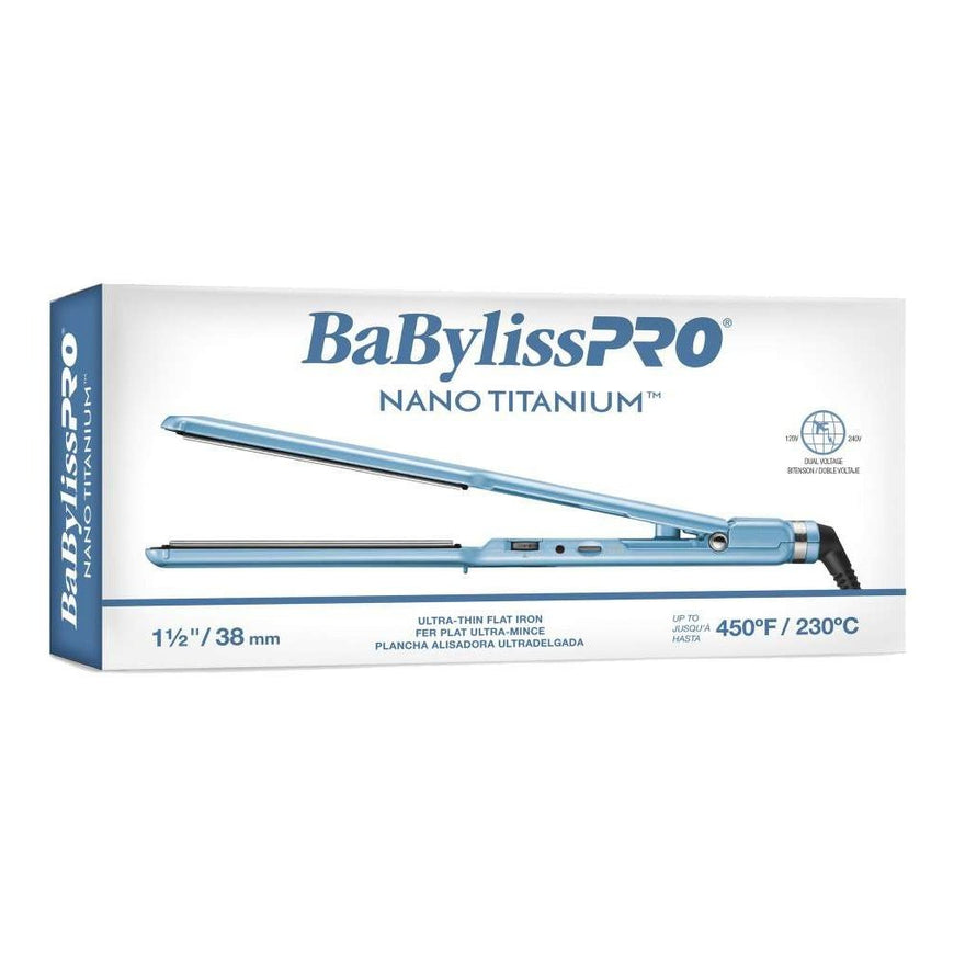 Babylisspro Nano Titanium Ultra-Thin Flat Iron 1-1/2
