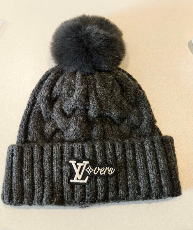 ✨ Luxe Cable-Knit Pom Beanies *Pre-Order*