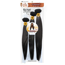 SENSATIONNEL CURLS KINKS & CO BUNDLES STRAIGHT 18" 20" 22" #1
