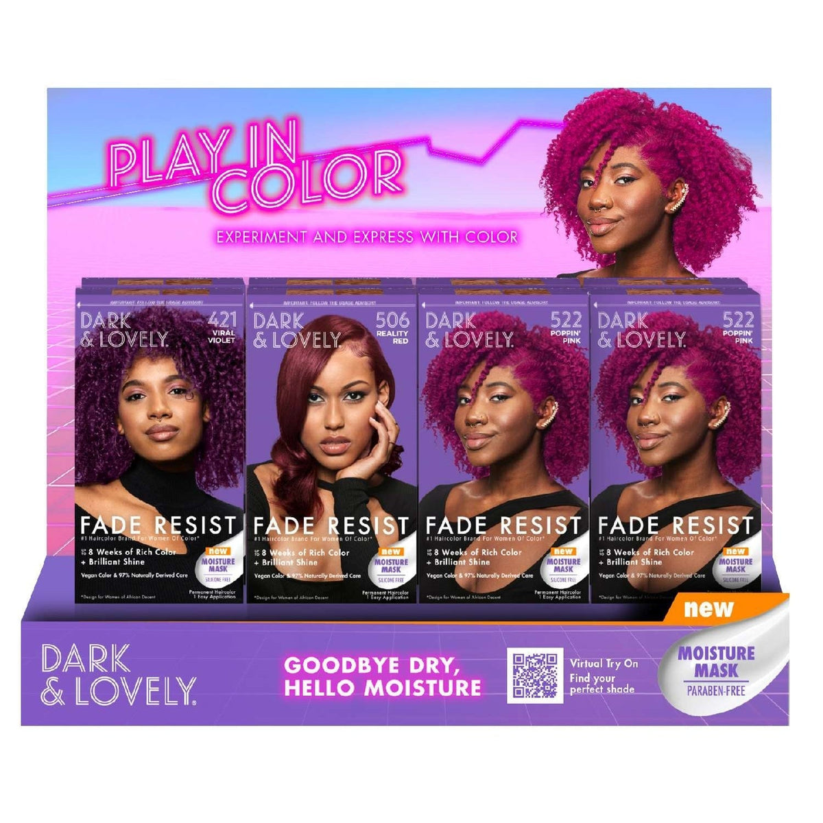 Dark & Lovely Immersive Bolds 12 Piece Display