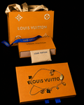 ✨ Louis Vuitton Gold-Tone Designer-Inspired Charm Bracelet