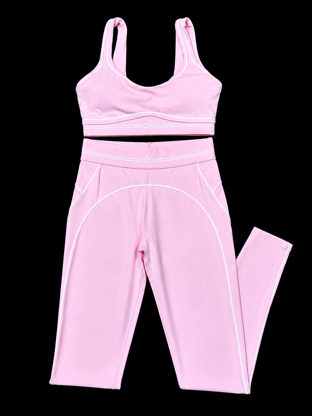 🎀 Pretty in Pink Two-Piece ALO Activewear Set *PRE ORDER*