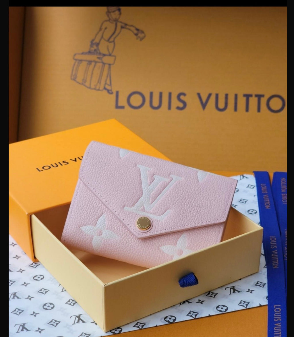 🌸 Blush Pink Monogram-Style Wallet Collection *Pre-Order*