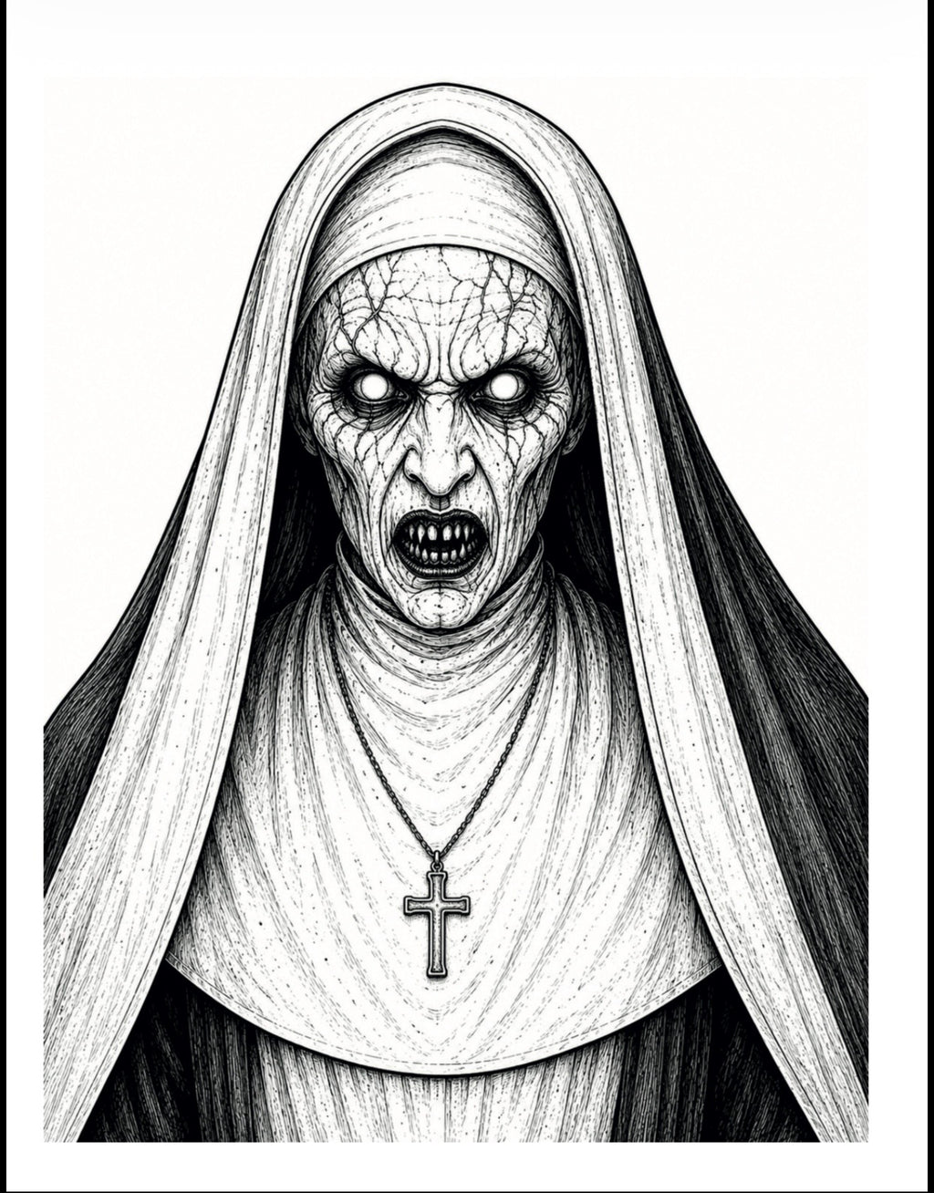 Horror Coloring Book