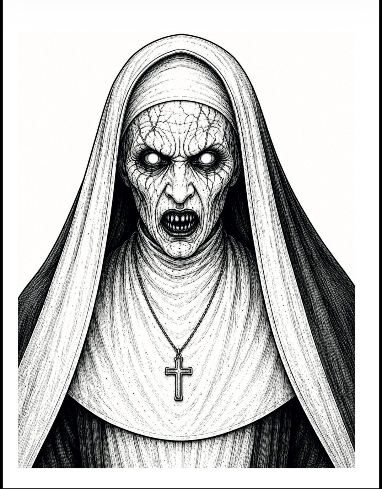 Horror Coloring Book