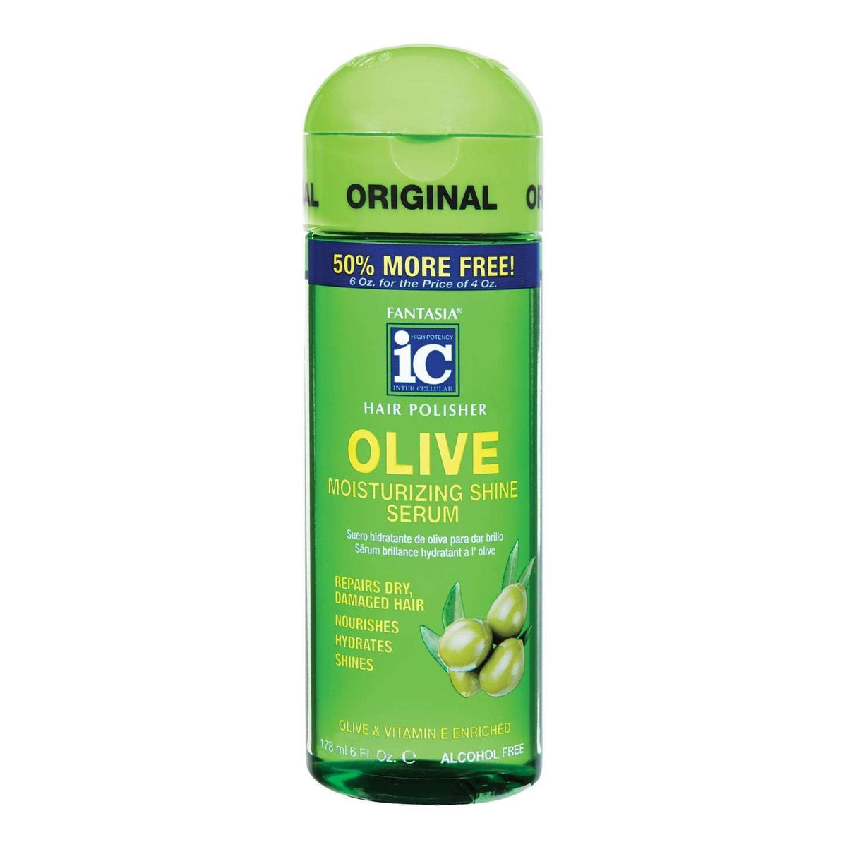 Fantasia Ic Hair Polisher Olive Polisher 6 Oz 6 Oz