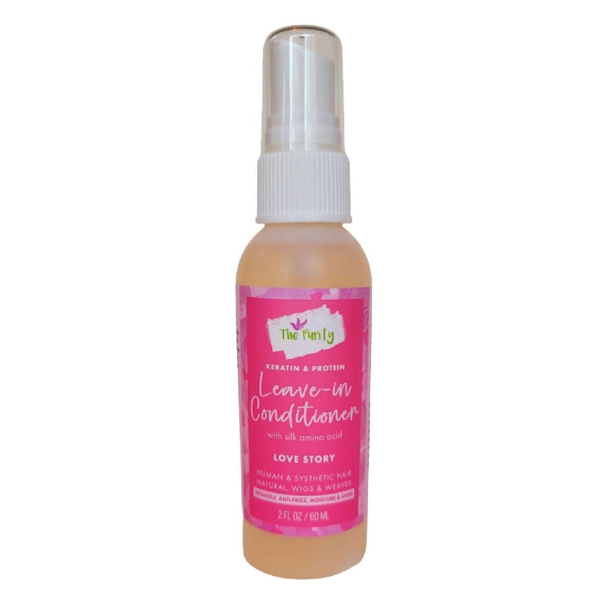 The Purity Leave In Conditioner Mist Love Story 2 Oz