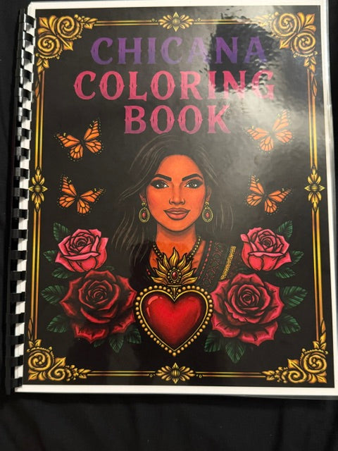 Chicana Coloring Book