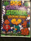 90s Cartoon Stoner Coloring Book