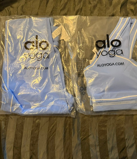 ALO Yoga Set Powder Blue