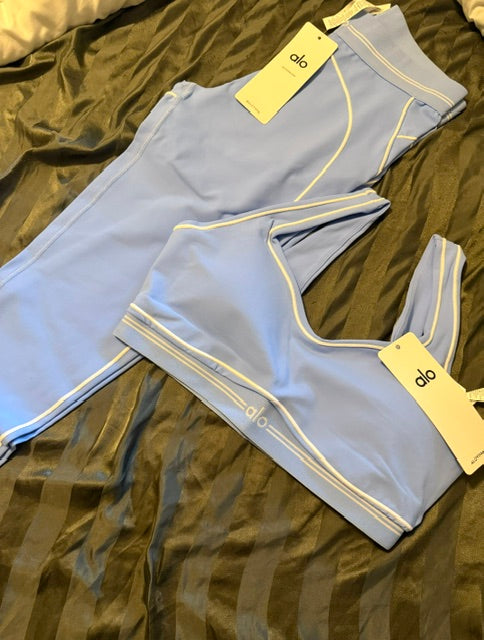 ALO Yoga Set Powder Blue