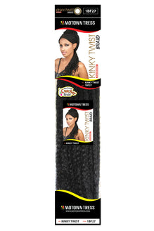 MOTOWN TRESS KINKY TWIST BRAID 18" #1BF27