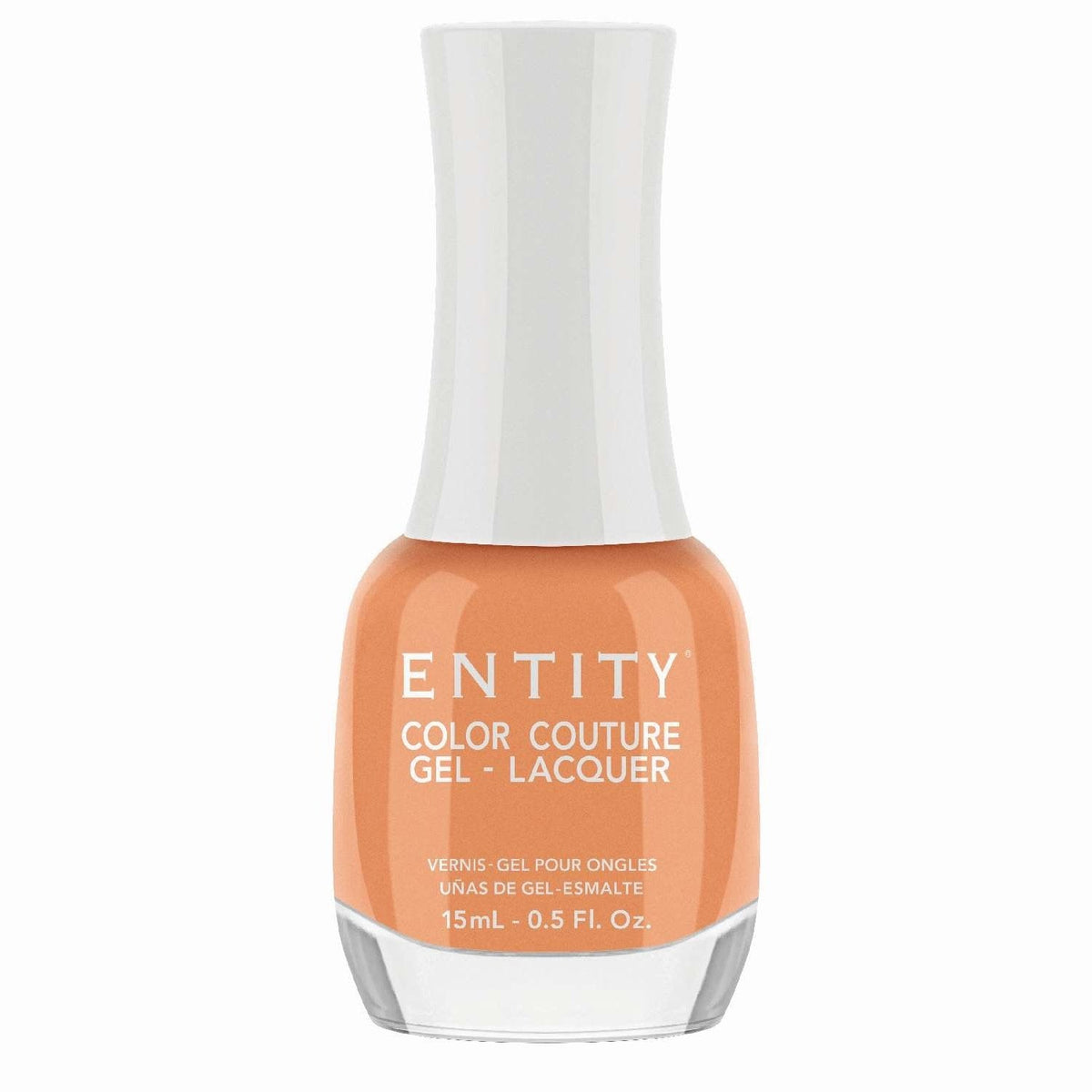 Entity Color Couture Gel Lacquer Beauty Icon 619 Apricot Beach Bag 0.5 Fl Oz