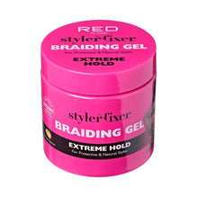 Red By Kiss  Long-Lasting Styler Fixer Braiding Gel - Extreme Hold 16oz