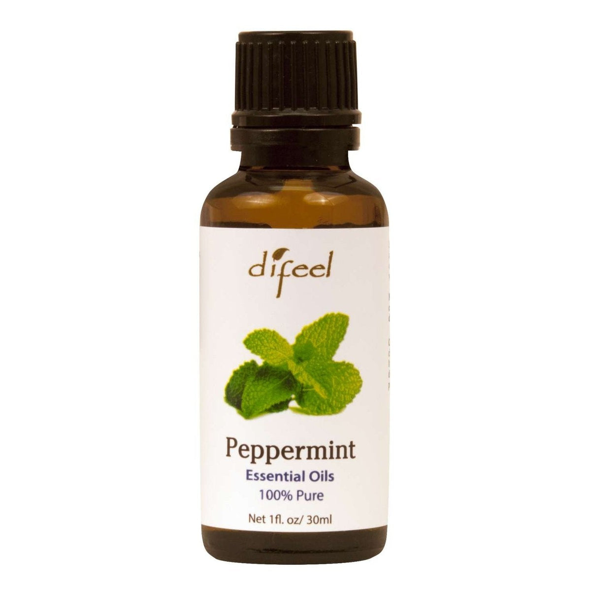 Difeel Essential Oils 100% Pure Peppermint 1 Oz