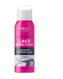 Red by Kiss Styler Fixer Lace Bond Spray Adhesive Extreme Hold 2.1oz #SS04