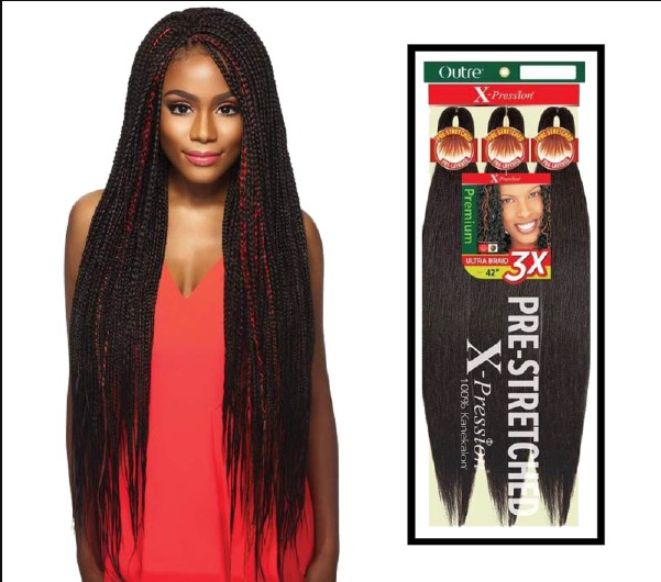 Outre X-Pression 3X Pre-Stretched Kanekalon Braid 42"