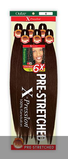 Outre Braids X-Pression Kanekalon 6X Pre Stretched Ultra Braid