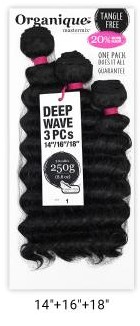 Shake-N-Go Organique Mastermix Weave - DEEP WAVE 3PCS (14/16/18 Inch) #OT530