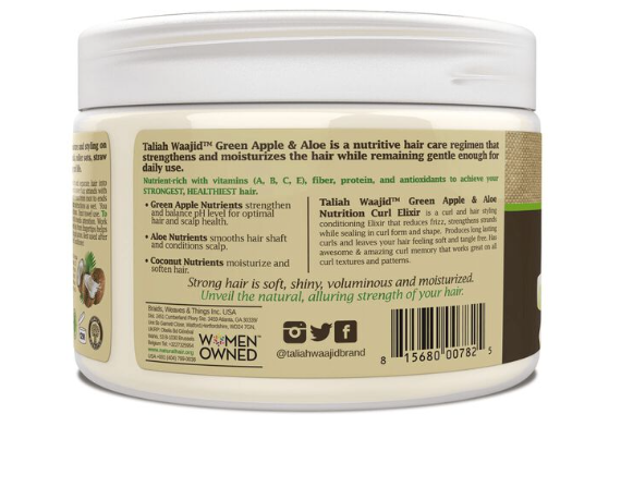 Apple & Aloe by Taliah Waajid Green Apple Aloe Curl Elixir