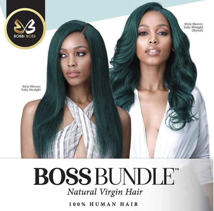 BB BOSS BUNDLE 100% HUMAN HAIR WITH YAKY TEXTURE OCEAN WAVE