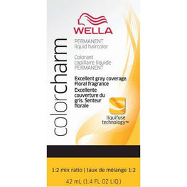 Wella Color Charm Permanent Liquid 725 Sunlight Blonde Brown 1.4 Oz