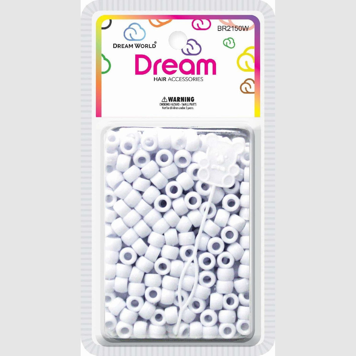 Chloe Bead Round 500 White