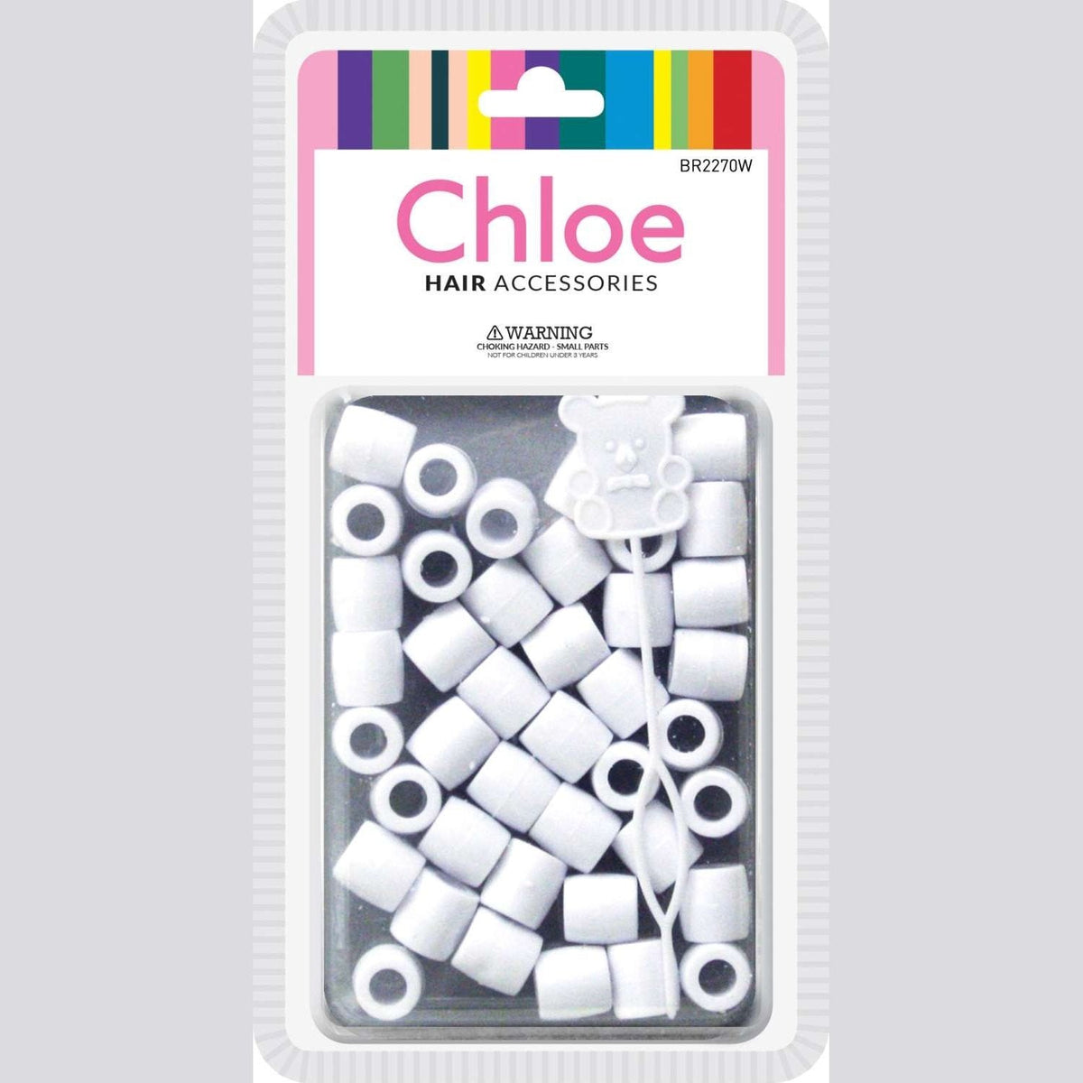 Chloe Bead Jumble White
